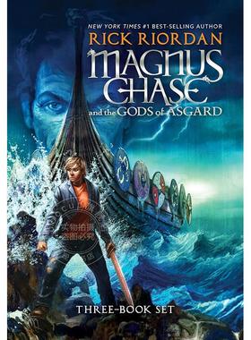 现货 雷克莱尔顿 北欧诸神系列套装 马格纳斯蔡斯与阿斯加德众神 英文原版 Magnus Chase and the Gods of Asgard 10-13岁