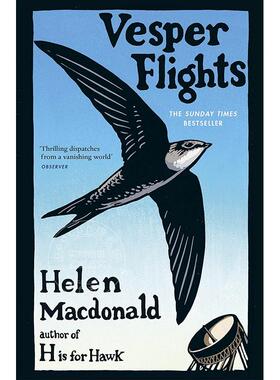 现货 在黄昏起飞 海伦·麦克唐纳 Helen Macdonald 以鹰之名作者 英文原版 Vesper Flights