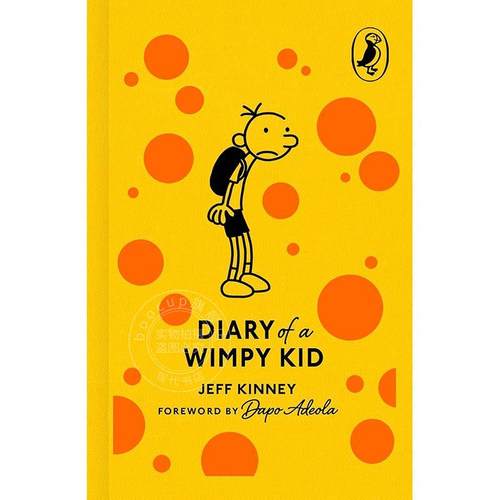 现货 小屁孩日记 海雀85周年精装布纹收藏版 Jeff Kinney 英文原版 Diary of a Wimpy Kid 8-10岁