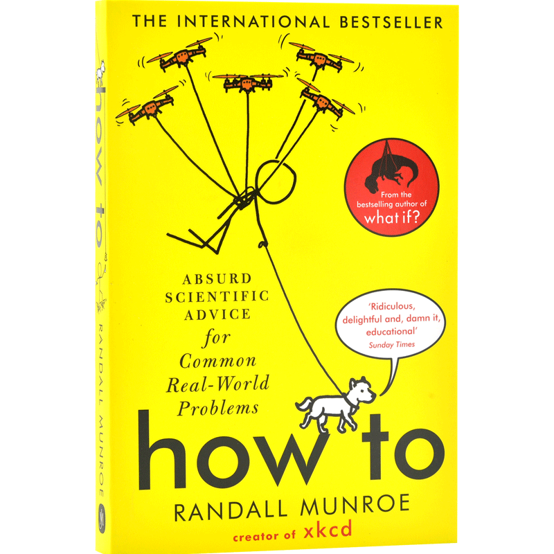 现货 How to 如何不切实际地解决实际问题 2020年新版 英文原版How To Absurd Scientific Advice What If 作者 Randall Munroe