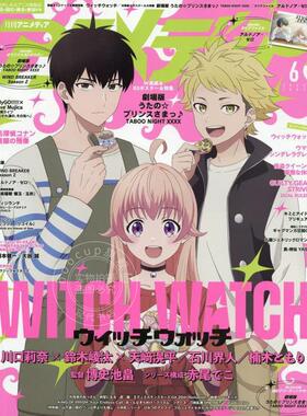 进口日文 Animedia アニメディア 2025年6月号 动漫杂志 付文件夹和海报 表纸 魔女守护者