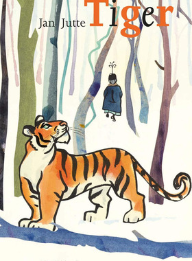 虎 英文原版 Tiger 插画家Jan Jutte Lemniscaat儿童绘本