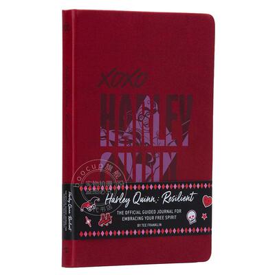 哈莉奎茵：官方指南日记  英文原版 Harley Quinn: Resilient: The Official Guided Journal