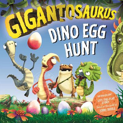 小恐龙大冒险 寻找恐龙蛋 儿童绘本故事书 英文原版 Gigantosaurus - Dino Egg Hunt