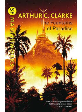 预售 天堂的喷泉 阿瑟·克拉克 科幻小说 英文原版 The Fountains of Paradise
