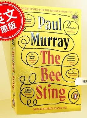现货 蜜蜂蜇 Paul Murray 入围23年布克奖 保罗默里 英文原版 The Bee Sting 伍德豪斯奖得主新作