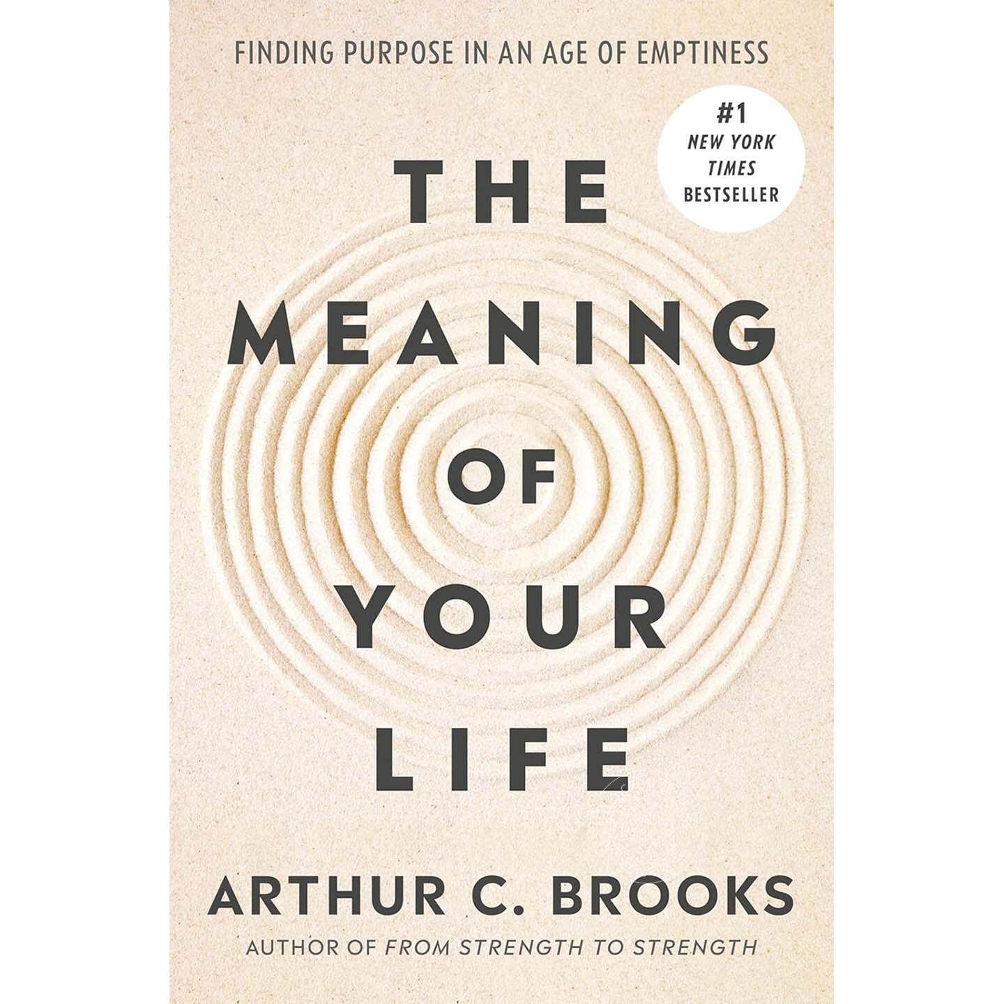 预售 生命的意义：在空虚的时代寻找人生目标 Arthur C. Brooks 英文原版 The Meaning of Your Life: Finding Purpose in an Age