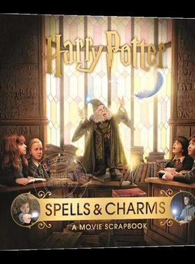 现货 哈利波特 咒语与魅力 英文原版 Harry Potter Spells and Charms A Movie Scrap