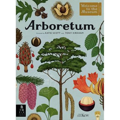 预售 植物园 欢迎来到博物馆系列 儿童科普绘本书 英文原版 Arboretum Big Picture Press
