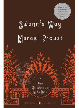 现货 在斯万家那边 追忆似水年华第一卷毛边本 Marcel Proust Penguin Classics豪华版 英文原版 Swann's Way:In Search of Lost T