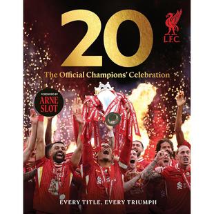 Liverpool Club 英文原版 Official Champions’Celebration The 萨拉赫 Football 二十冠 from 利物浦足球俱乐部官方冠军庆典