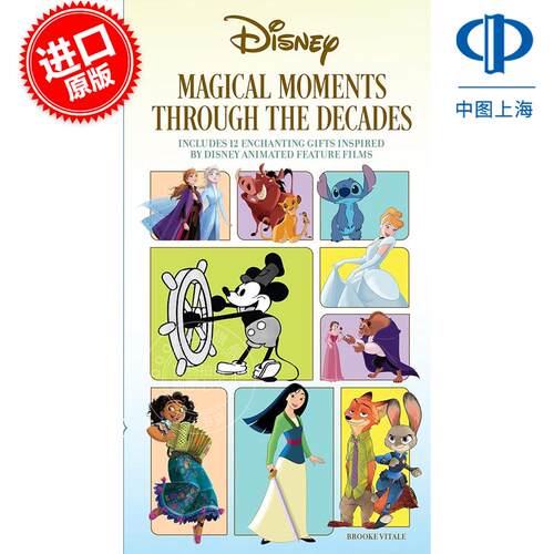 迪斯尼 几十年来的神奇时刻 Brooke Vitale 英文原版 Disney: Magical Moments Through the Decades