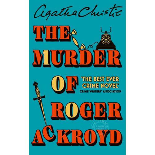 现货 罗杰疑案100周年纪念版 平装 英文原版 The Murder of Roger Ackroyd 阿加莎·克里斯蒂 经典作品 Agatha Christie 侦探推理