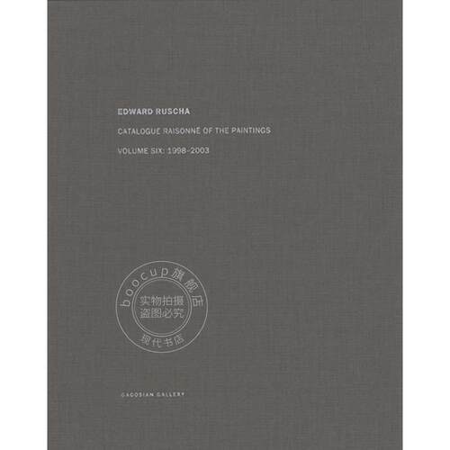 艾德·鲁斯查：绘画作品全集 第六册 Ed Ruscha: Catalogue Raisonne of the Paintings  Volume Six 艺术画册 英文原版