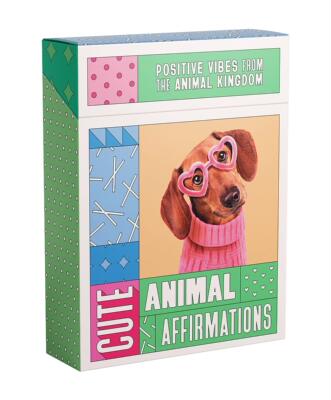现货 可爱的动物肯定：来自动物王国的积极共鸣 英文原版 Cute Animal Affirmations : Positive vibes from the goodest boys in