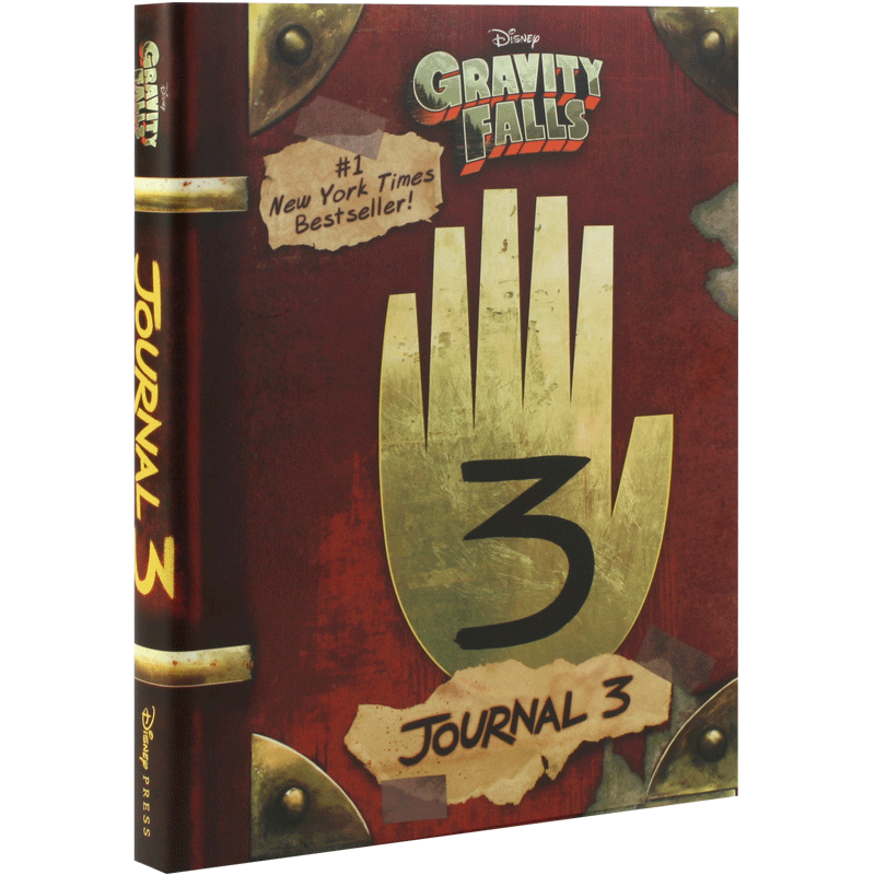 现货 怪诞小镇日志书 迪普日记3 Gravity Falls: Journal 3英文原版 解密日志精装彩色典藏版 Al