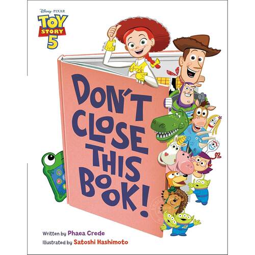 别合上这本书！玩具总动员5动画电影周边书 儿童绘本故事 Disney and Pixar's Toy Story 英文原版 Don't Close This Book! 3-5岁