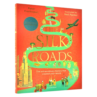 现货 丝绸之路:一部全新的世界史 彼得·弗兰科潘 新版 精美插图本 英文原版 The Silk Roads 一带一路 世界通史