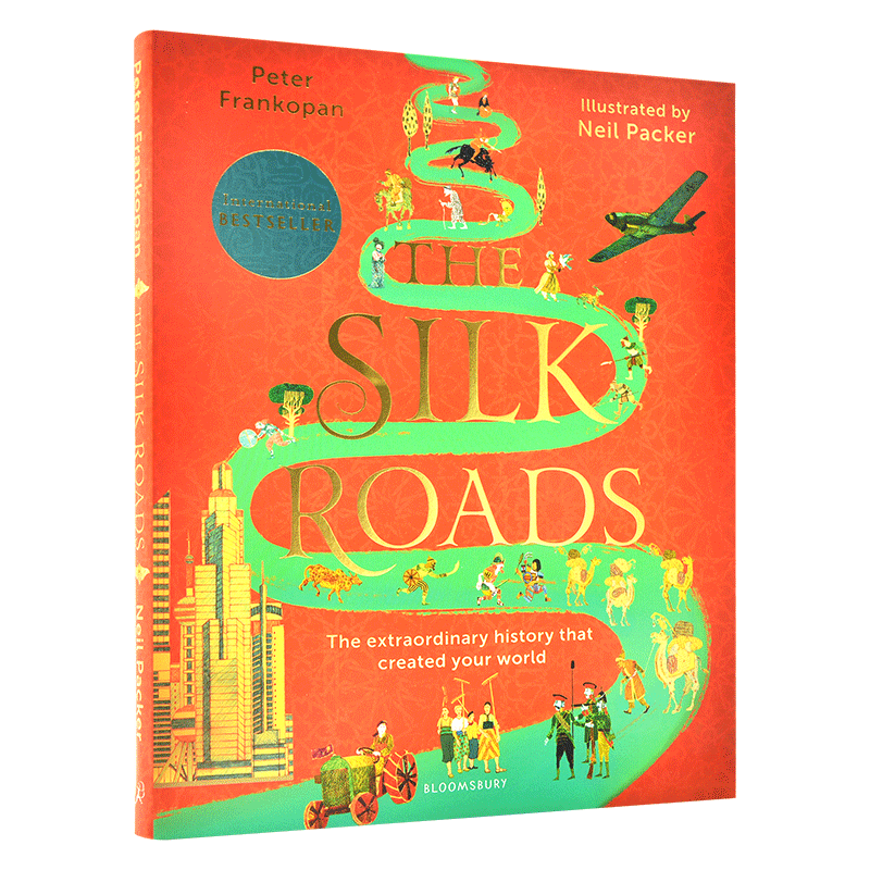 现货 丝绸之路：一部全新的世界史 彼得·弗兰科潘 新版 精美插图本 英文原版 The Silk Roads 一带一路 世界通史