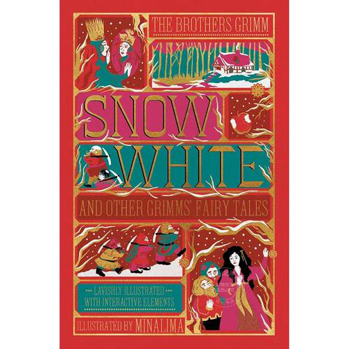 白雪公主与七个小矮人 精装彩绘机关手工立体书 MinaLima工作室设计珍藏童话故事 英文原版 Snow White and Other Grimms' Fairy T