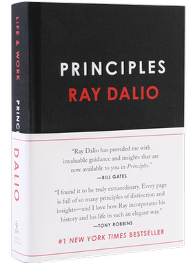 现货 原则:生活和工作 英文原版 Principles:Life and Work 精装 Ray Dalio 瑞·达利欧 达里奥 华尔街对冲基金桥水创始人