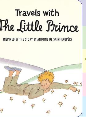 与小王子同游 儿童绘本故事书 英文原版 Travels with the Little Prince Tabbed Board Book
