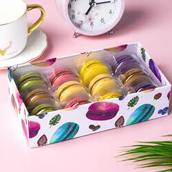 艺诚正宗法式马卡龙甜品西式糕点心吃货下午茶夹心饼干零食品礼盒