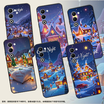 适用OPPOA5手机壳CPH2735防摔0pp0K12s全包边F29保护套PKT110耐磨OPPOReno14F硅胶OPPOR7s商务圣诞雪人
