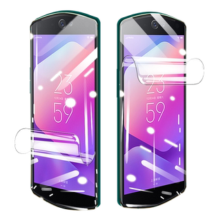 适用美图T9限量版水凝膜高清防摔爆软钢化手机膜美图T9限量版无白边防指纹水凝修复不碎边全屏抗蓝光保护贴膜