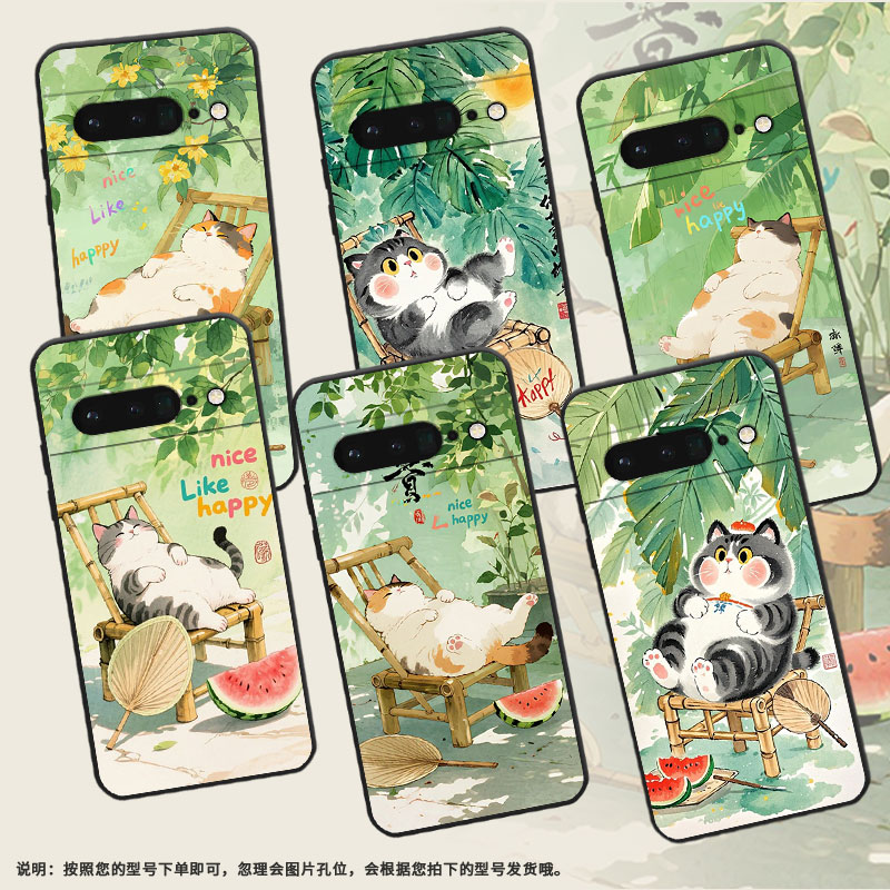 适用谷歌PixeL6Pro手机壳GLUOG简约GooglePixel7Pro保护套GP4BC水粉水彩PixeL6Pro全包高级不掉色磨砂壳