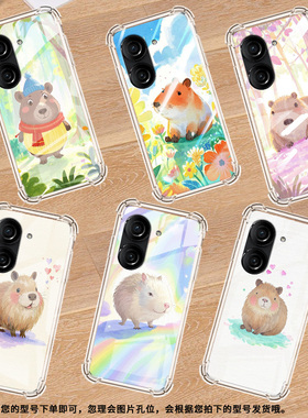 适用华硕Zenfone9手机壳ZenFone8防摔华硕ROG游戏手机3Q版水豚华硕ROG2气囊壳华硕ZenFone10硅胶保护套