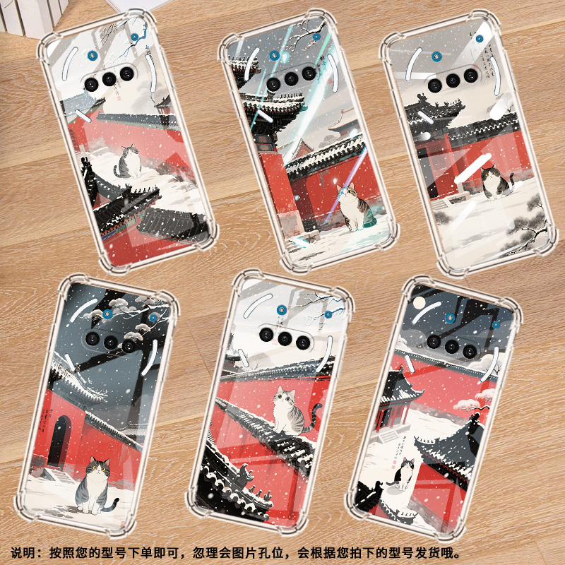 适用NothingPhone3手机壳Phone3A防摔大脸宫猫气囊壳3APro中国风NothingPhoneCMF2Pro硅胶高级感保护套