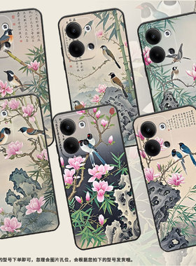 适用OPPOReno3Pro手机壳CPH2109耐磨两只雀鸟保护套Reno9全包边Reno5Pro+硅胶PJH110商务Reno12Pro磨砂壳