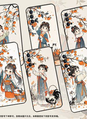 适用OPPOReno手机壳10x纯黑色PCCM00商务0pp0RenoAce保护套Ace2萌系画风Reno2F高级PCKM70轻薄Reno4F软壳