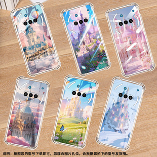 适用NothingPhone3APro手机壳Phone3A城堡气囊壳Phone3中国风NothingPhoneCMF2Pro硅胶防摔保护套