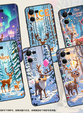 适用OPPOF1Plus手机壳F9Pro超薄F3Plus防摔CPH1823商务两只小鹿0pp0F11Pro/F17保护套CHP2219硅胶F19软壳