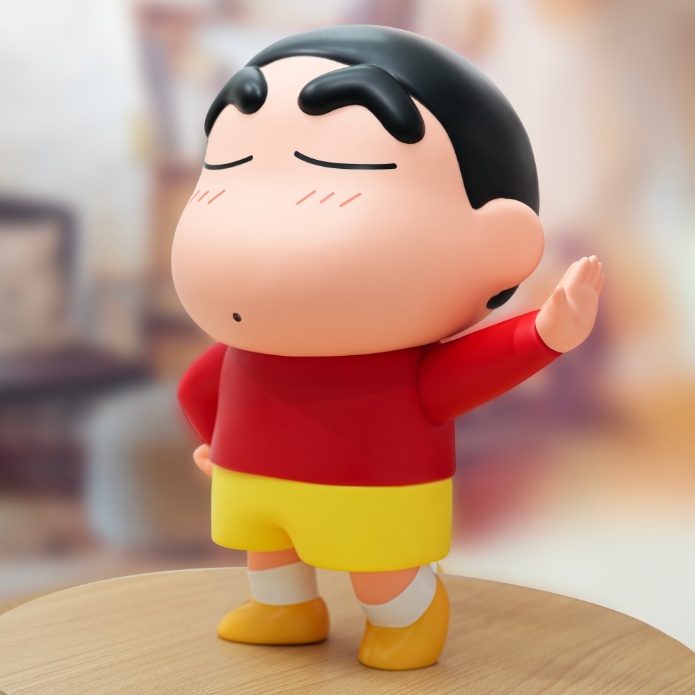 简动文创蜡笔小新超大号手办摆件周边系列生日礼物正品公仔男女孩