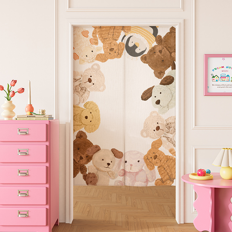 米迪莎门帘遮挡帘卧室家用防隐私