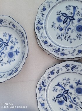 sone. China 三个餐盘和一个大碗，如有轻微痕迹或者少釉属于正常