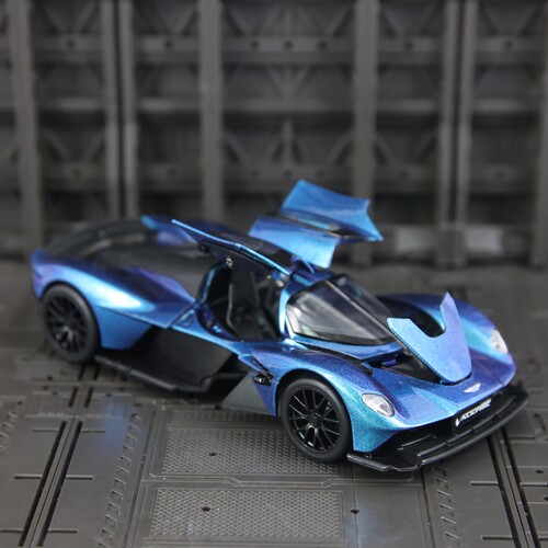 1:23仿真阿斯顿马丁AstonMartin Valkyrie合金车模摆件汽车超跑男