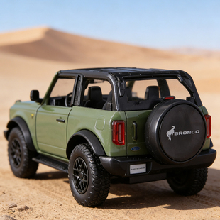 36仿真福特烈马合金越野车模型双开门回力小汽车男孩金属玩具车