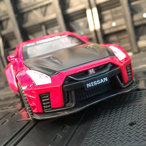 东瀛战神gtr35拉力赛车模型合金