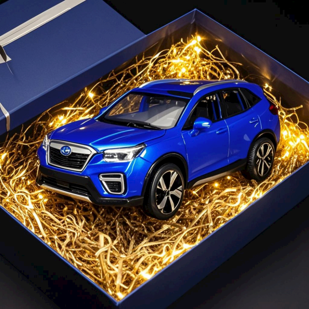 森林人越野车SUV合金车模