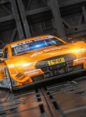 1:32仿真奥迪AUDI RS5 DTM拉力赛车模型合金车模摆件品送礼玩具车