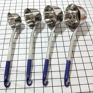 不锈钢加厚长柄水壳水瓢加长塑料厨房挂钩刻度舀水水勺汤勺家用