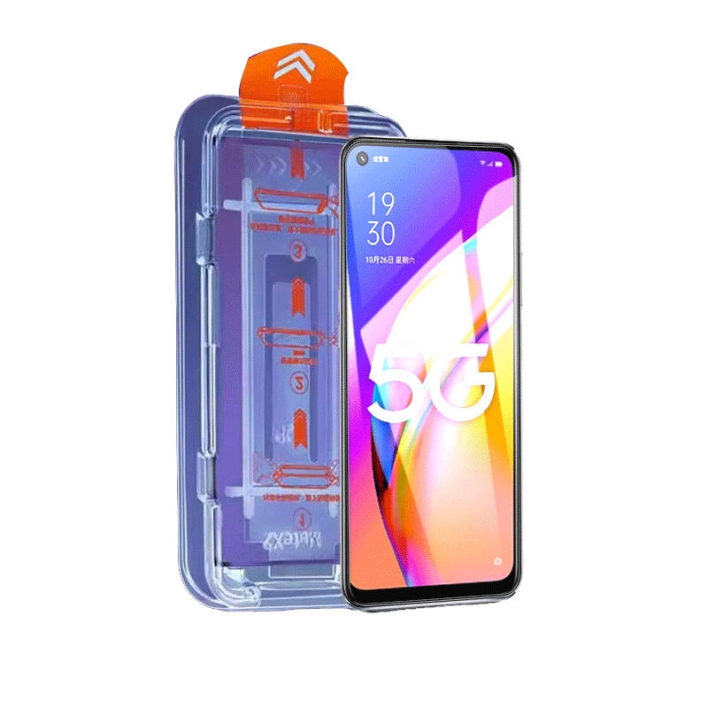OPPOA93S无尘舱钢化膜A93防窥A93秒贴手机膜pehm00oppo的a935g全屏5g刚oρpoa39oppopehm0pehmoo模opooa0pp