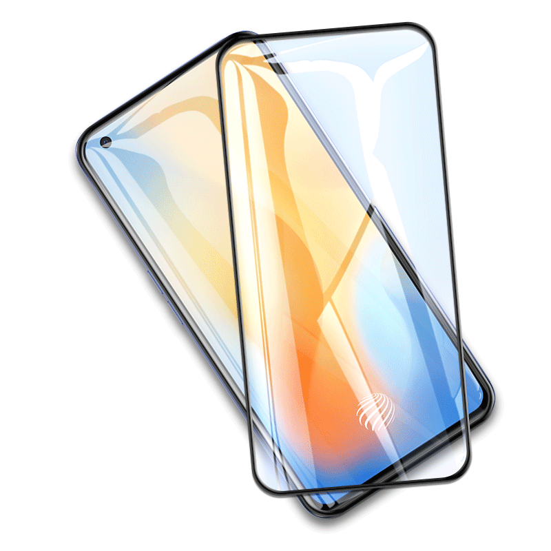适用VIVO钢化膜IQOOneo5se爱S12酷7手vivoS7TS9S9e/S7E机U3X/U1/S1PRO贴y70t/Y9S/Y52S玻璃Y93/y97/iqoo3/5/