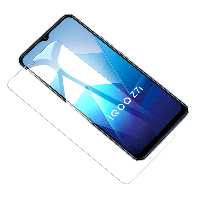 适用iqooz7i钢化膜iqooz7i爱酷vivo七艾iq00z71防窥V2230EA全屏手机玻璃iq00zi7屏幕保护贴膜指纹ipooz7i保护