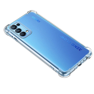 适用oppo PEGM10手机壳气囊reno5保护套PEGM00防摔ren05k硅胶PEGT10软外壳reon女opporeno5透明PEGMOO全包5g