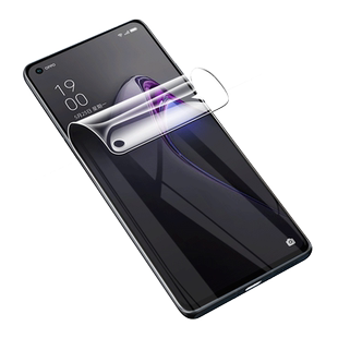 适用oppo pgbm10水凝膜reno8全屏手机膜pgbmlo磨砂opporeno8水滴莫remo保护reon8贴ren08钢化软膜poop无白边